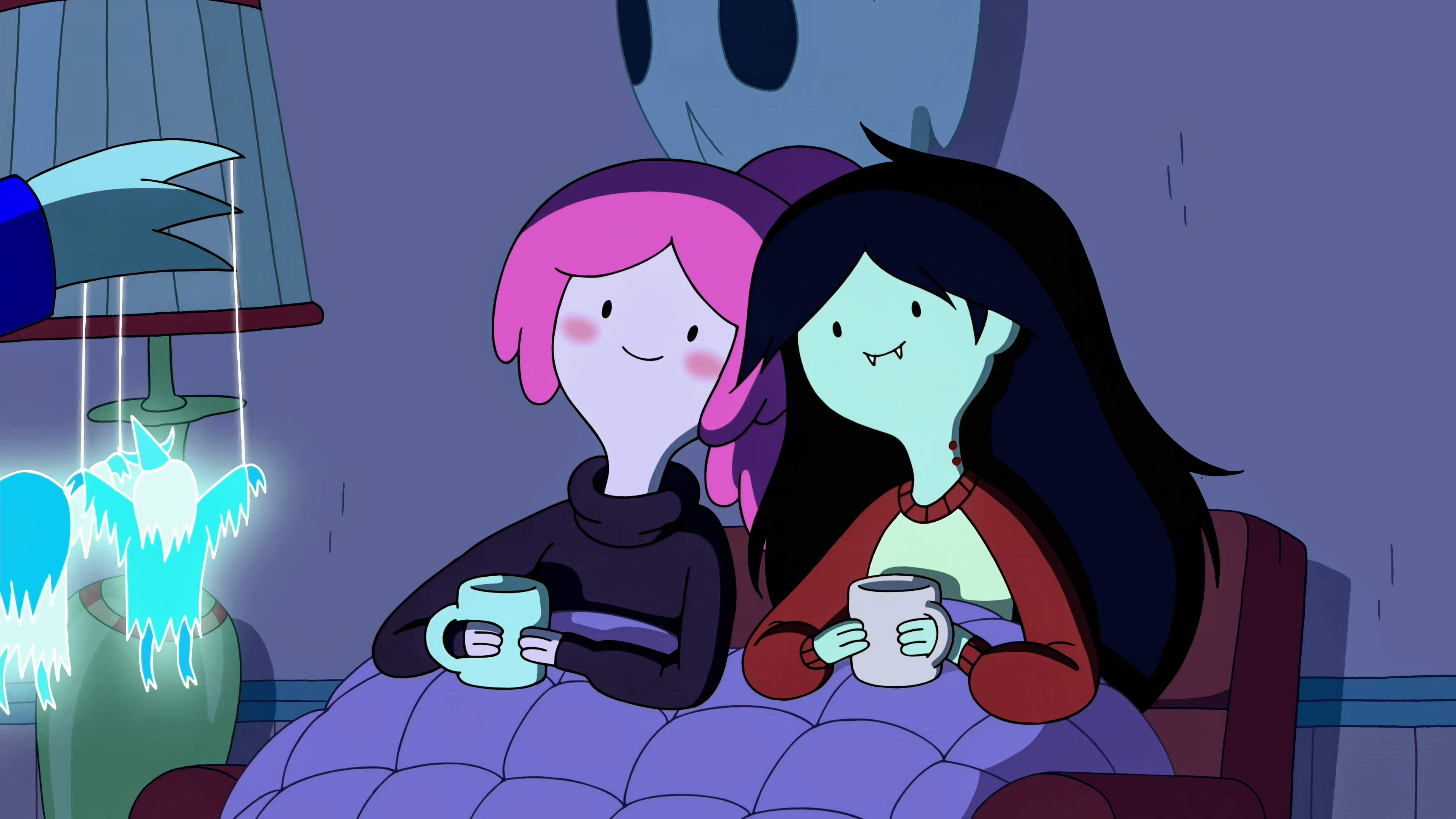 Princess Bubblegum and Marceline [Wallpaper]