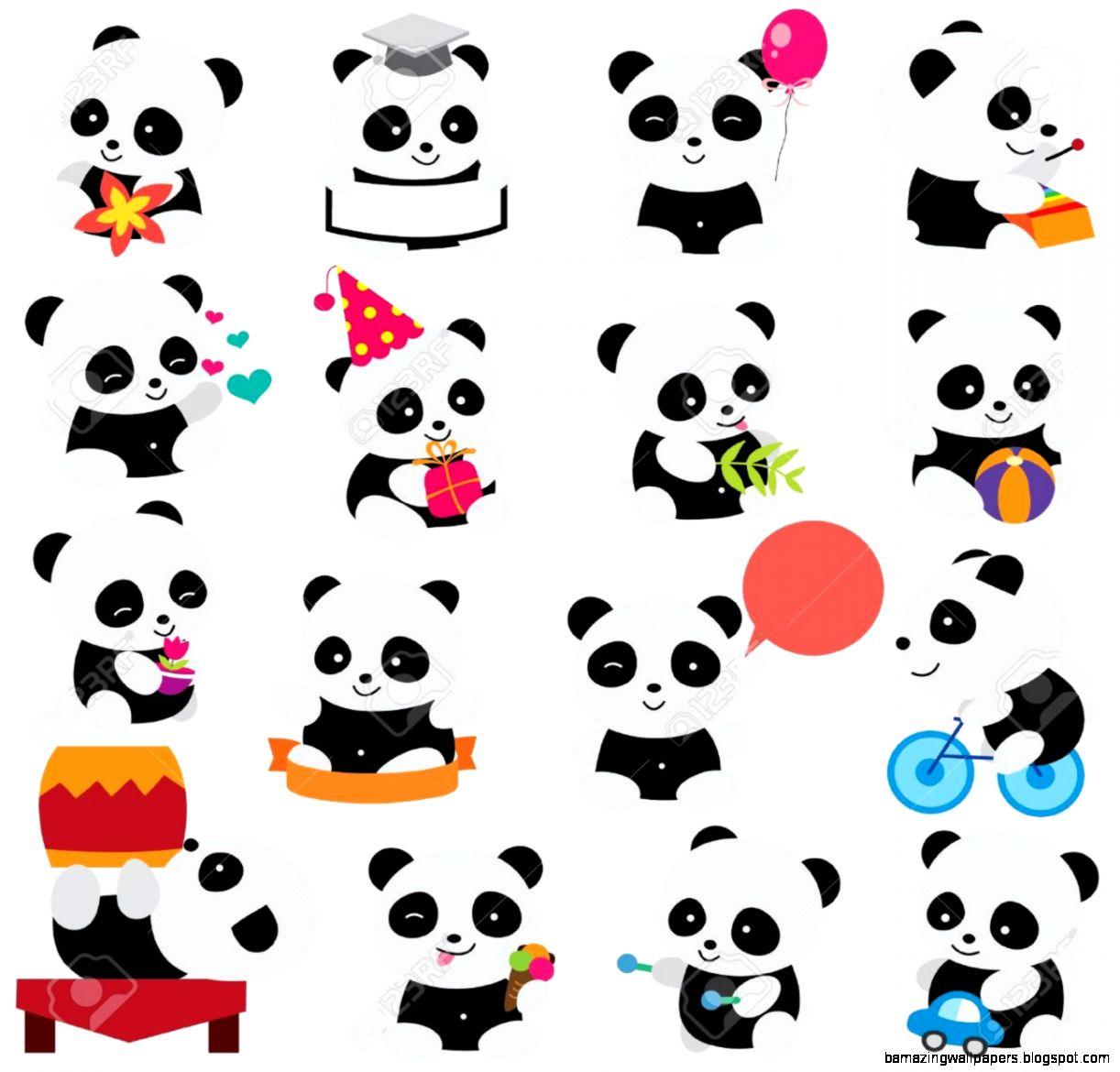 Collection Of 14 Panda Clipart Wallpaper Amut Panda