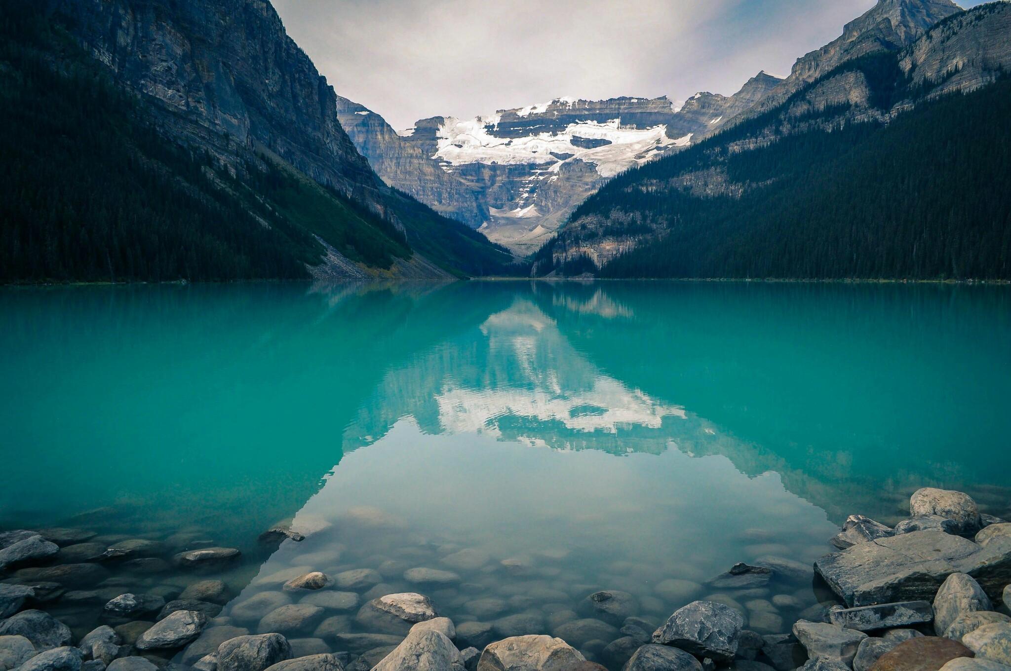 Clear Green Mountain Lake Desktop Wallpaper Uploaded 5