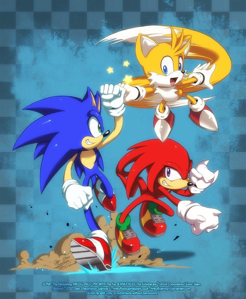 Team Sonic (Sonic, Miles Tails Prower & Knuckles)