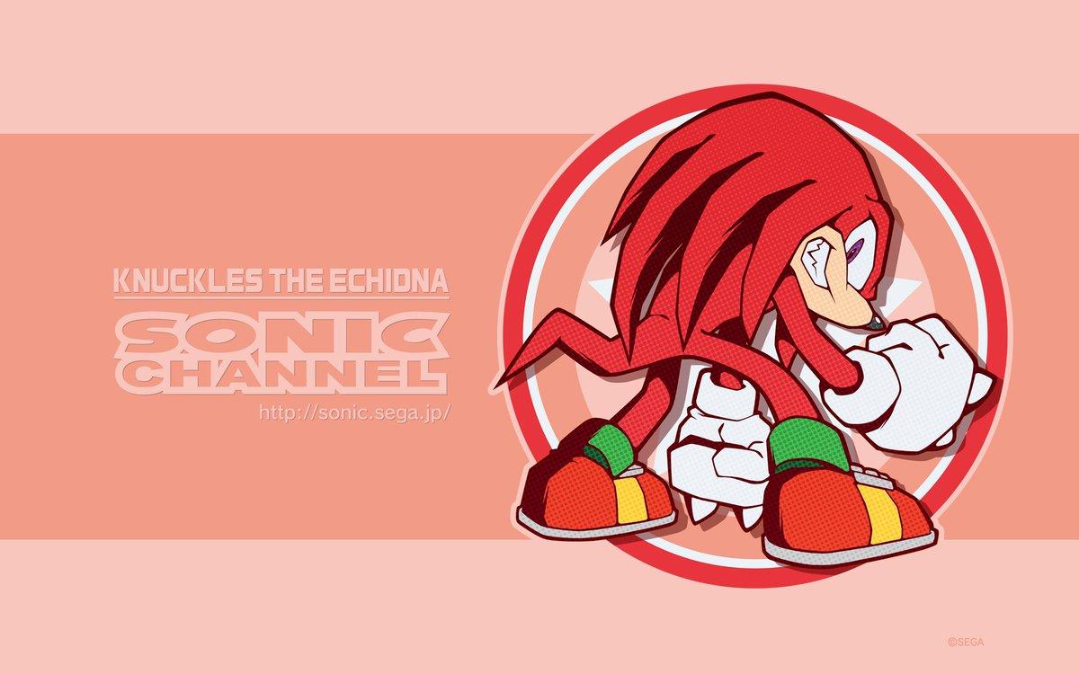 Tails' Channel official artwork of Knuckles