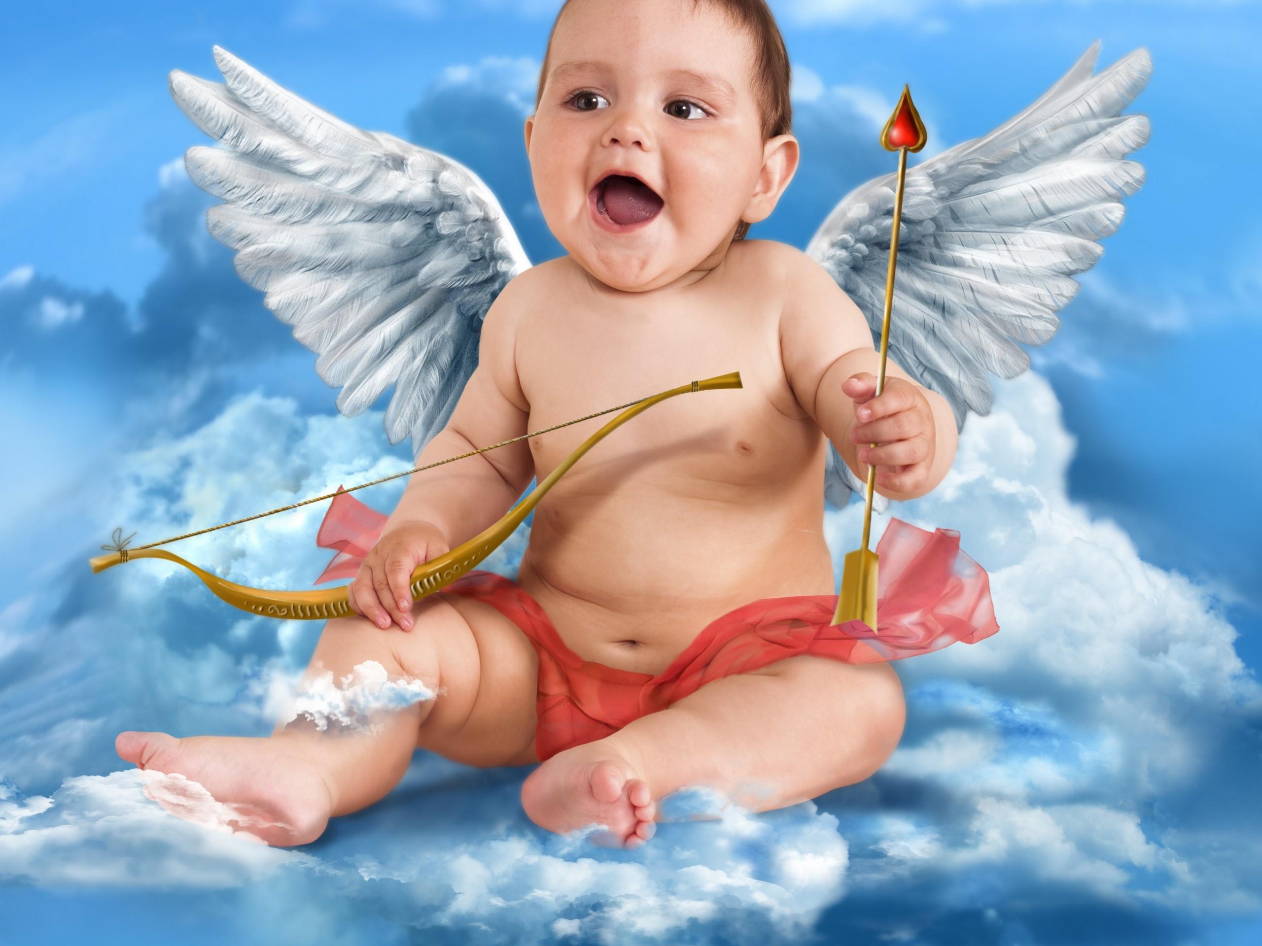 Baby Cupid Wallpaper
