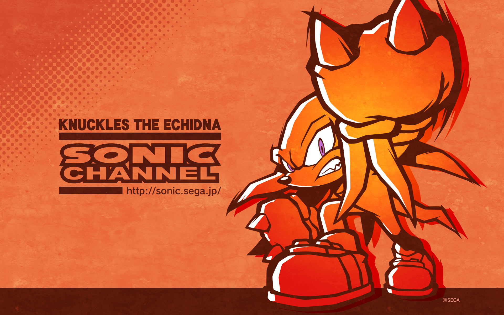 Sonic Channel: May 2019 calendar character is Knuckles the Echidna
