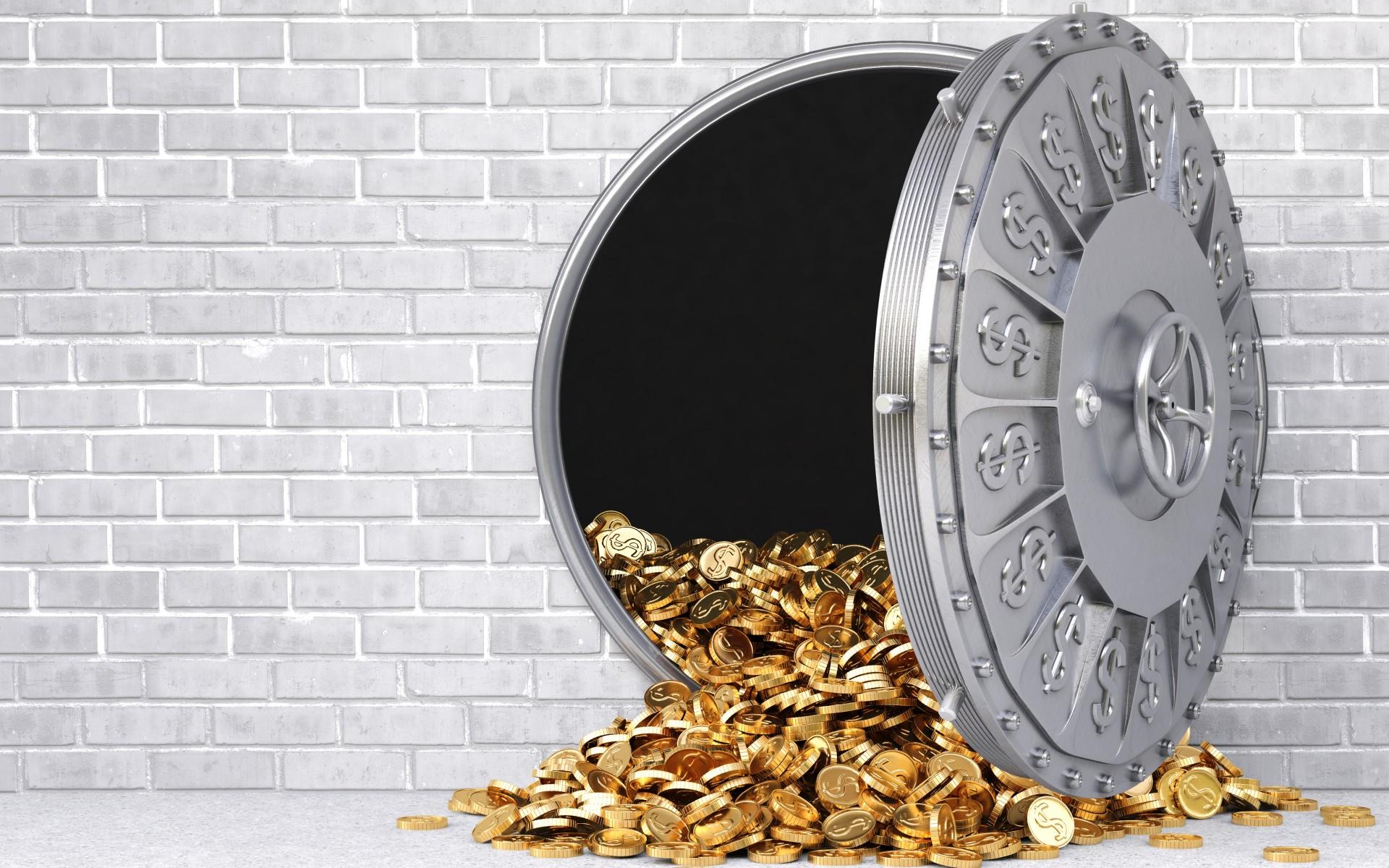 Gold Coins Safe wallpaper. Gold Coins Safe