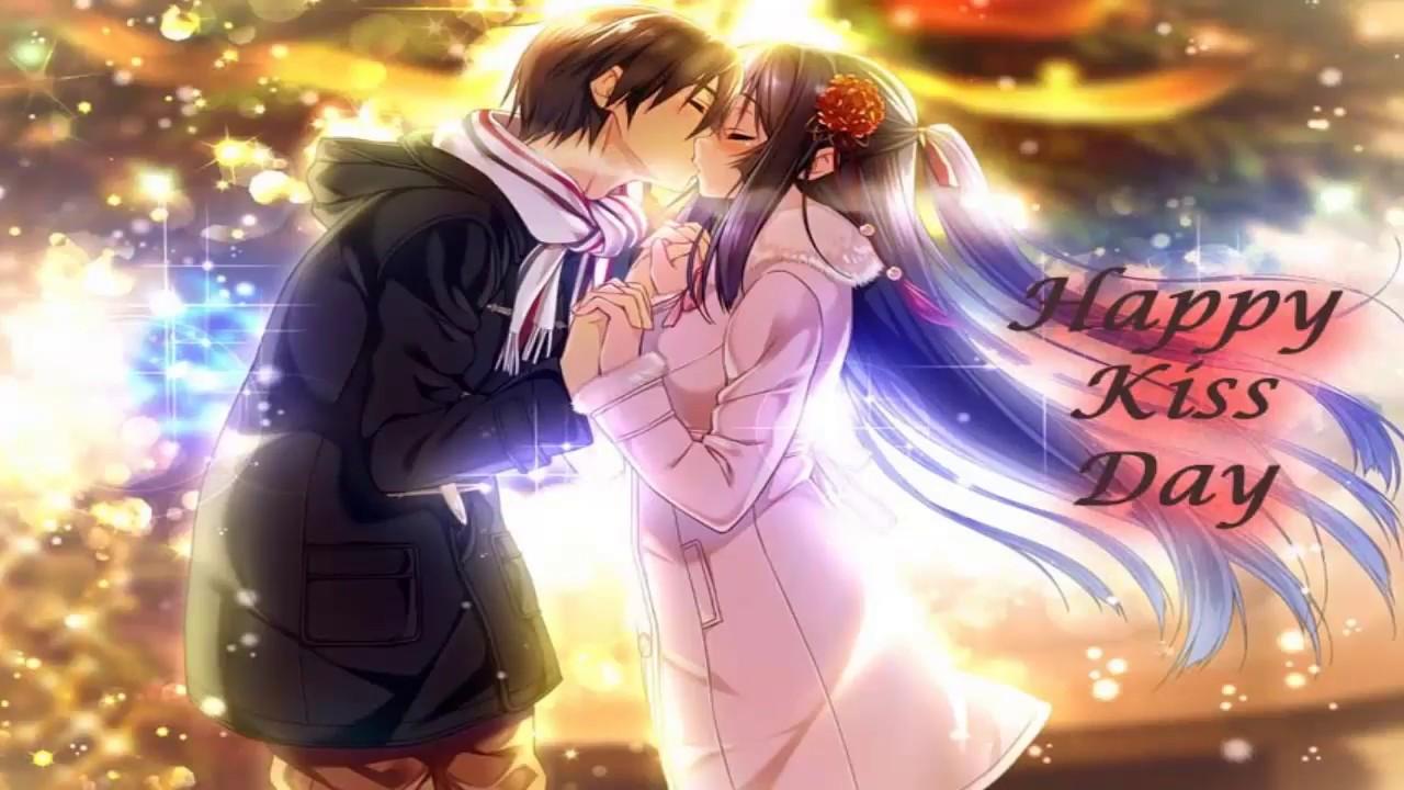 Romantic Happy Kiss Day 2018 Image Video, Kiss Day