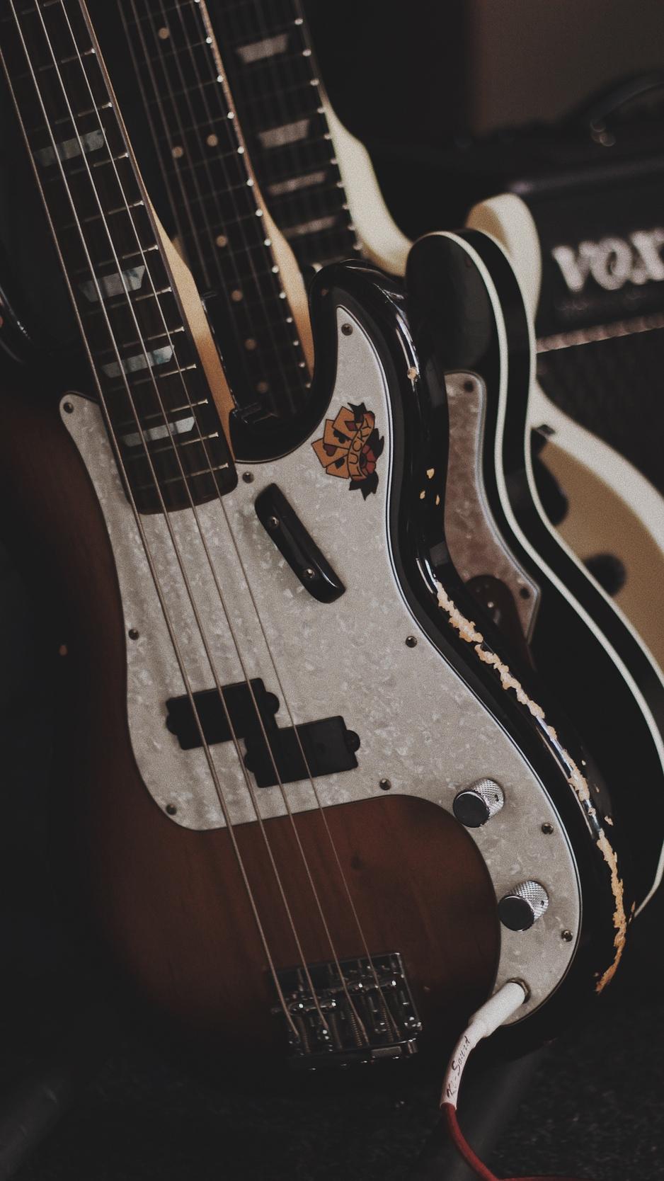 Elextric Guitar Phone Wallpapers Wallpaper Cave