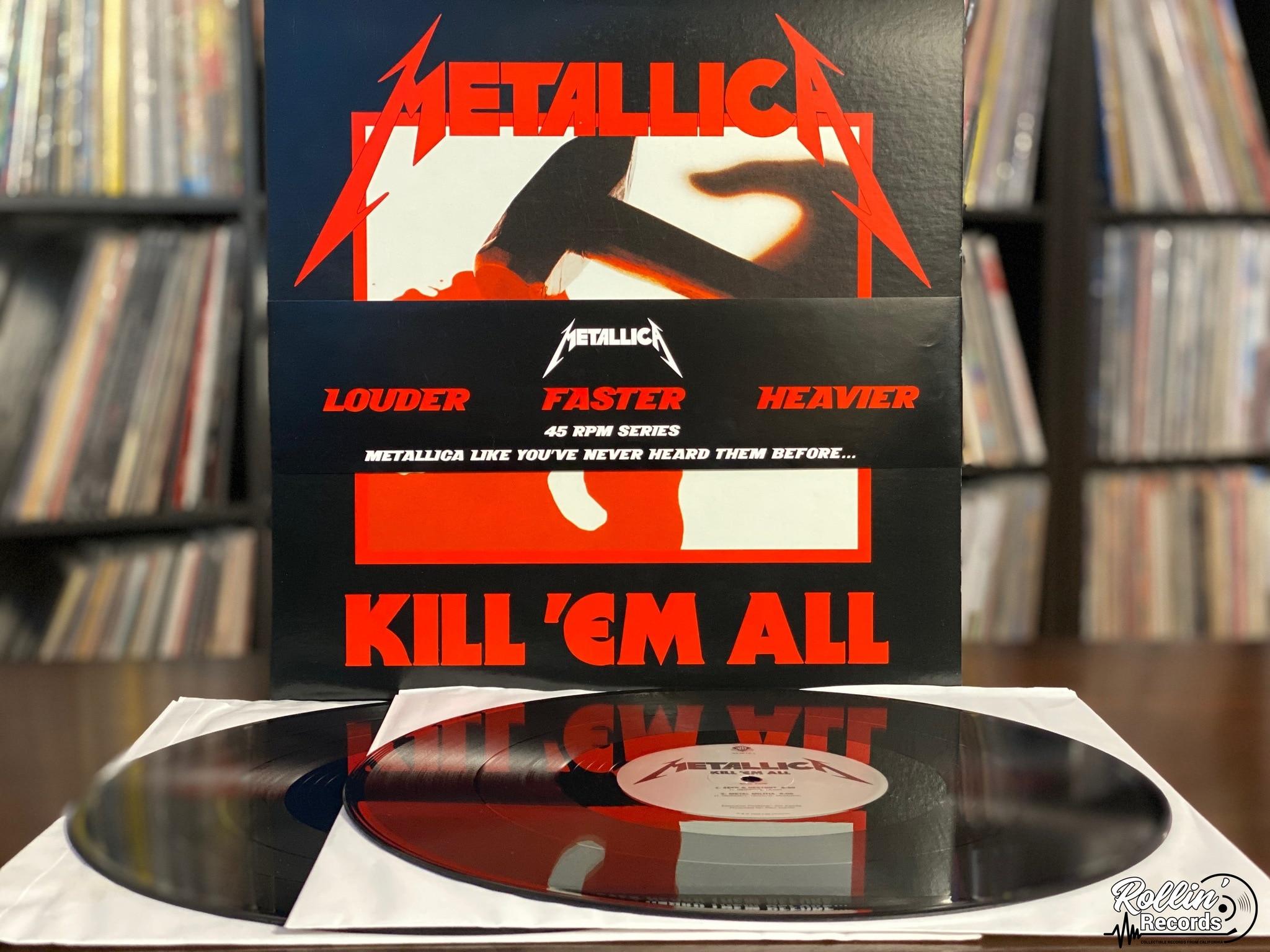 Metallica ‎– Kill 'Em All 45 RPM Reissue 0600753085271 Vinyl