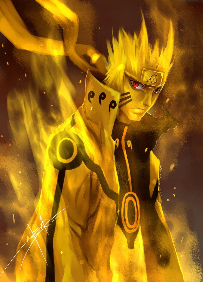 Free download Image Naruto kyuubi chakra mode wallpaper i16jpg