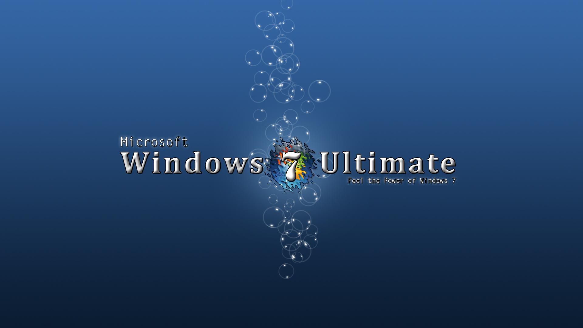 Windows 7 Ultimate Wallpaper 1280x800