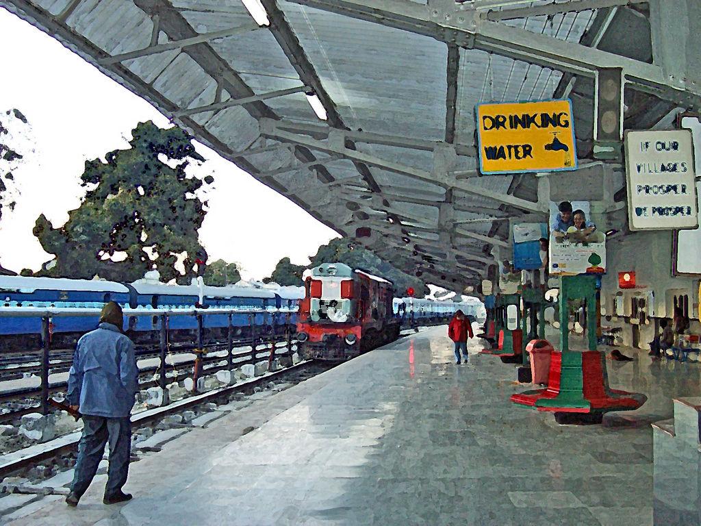 Railway Stations In Nainital Station In India, HD