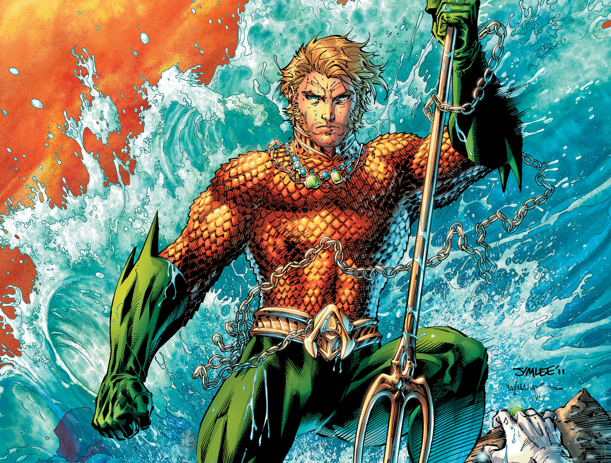 Aquaman Cartoons Dc Comics Superhero Wallpaper and Free