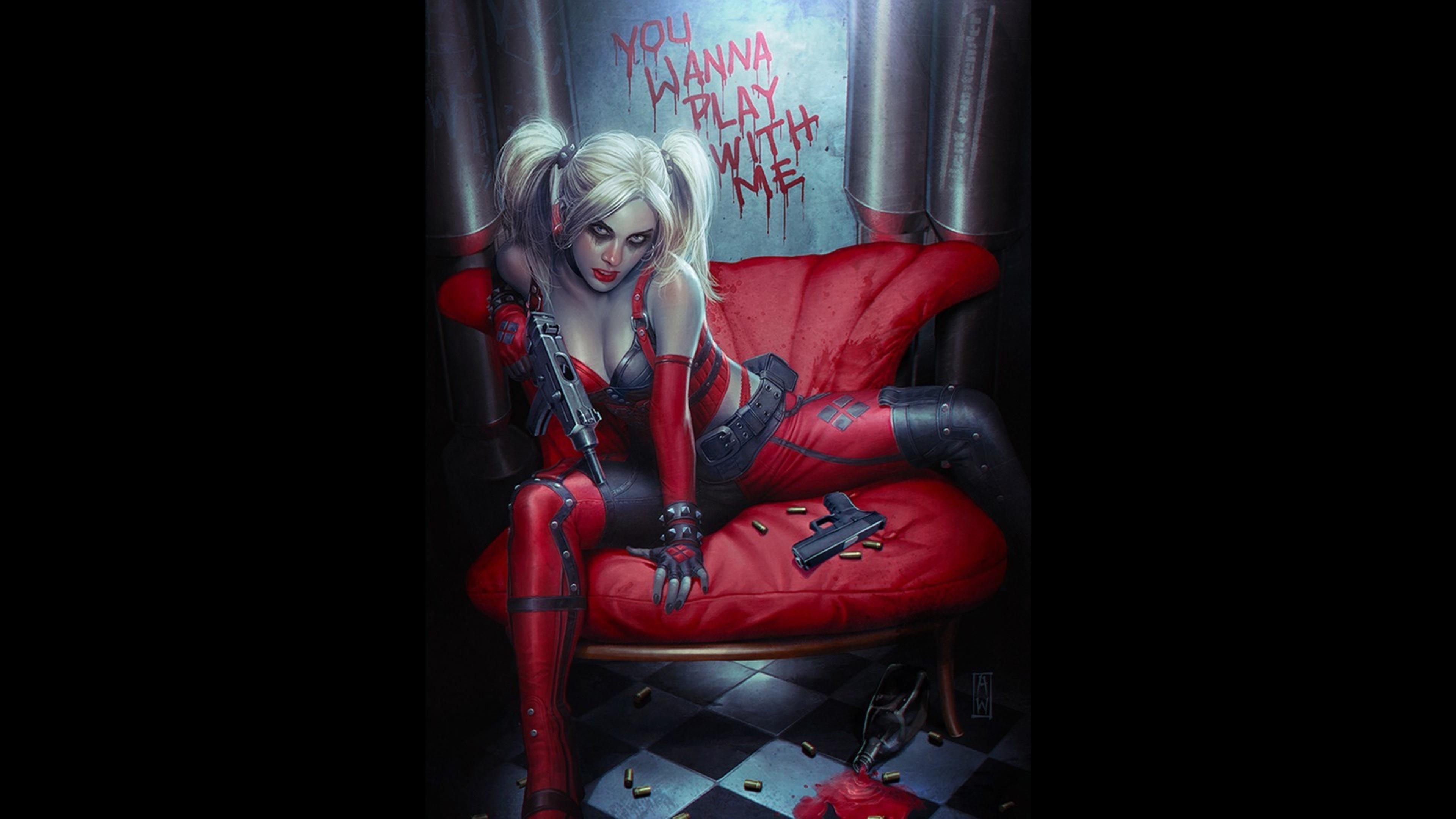 Wallpaper Weekends: Harley Quinn for Apple Watch, iPad, iPhone