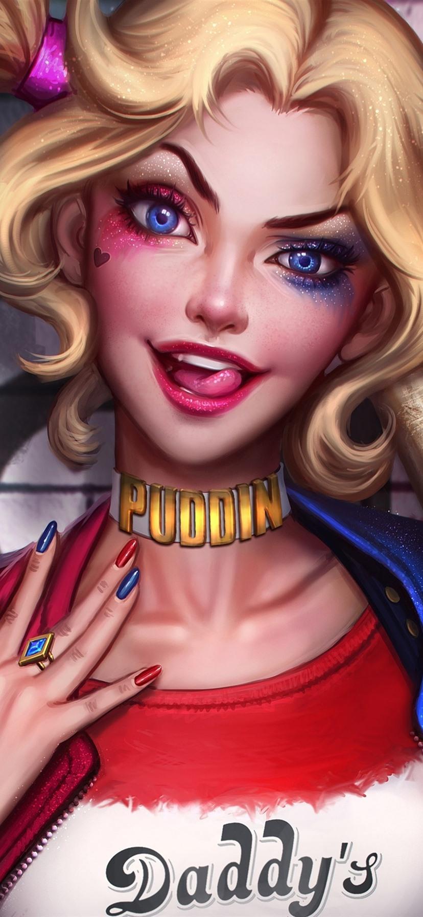 Harley Quinn, DC Comics Heroes, Suicide Squad 1080x1920 IPhone 8 7