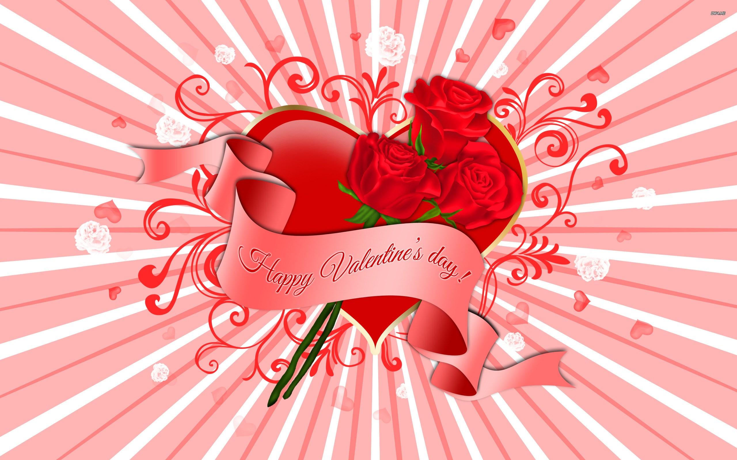 Feb Valentine Day Wallpaper & Background Download