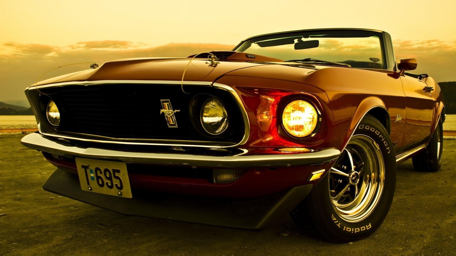 Ford Mustang Convertible HD Wallpaper