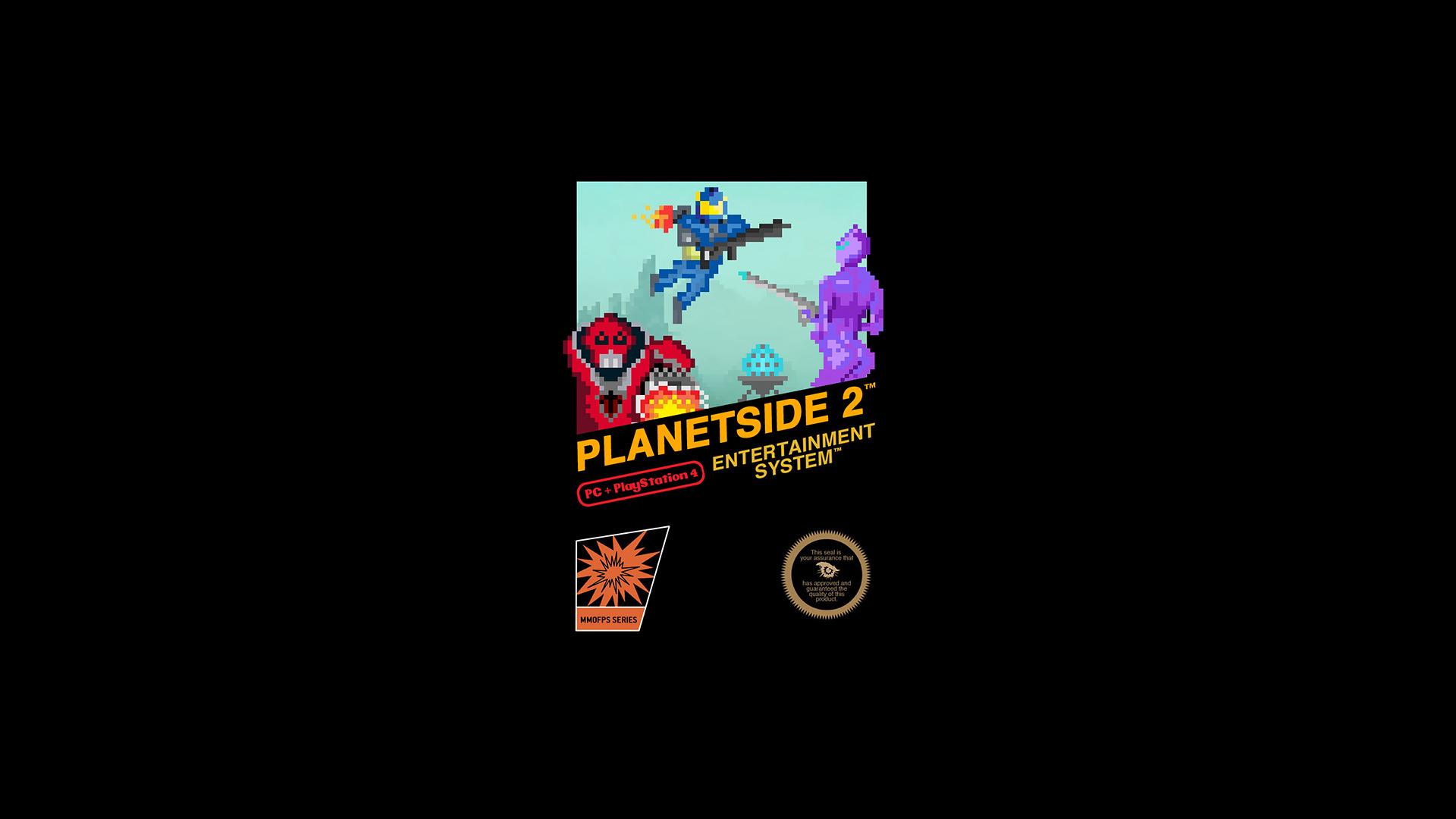 Planetside Retro Games, Pixel Art, PC Gaming, Nintendo