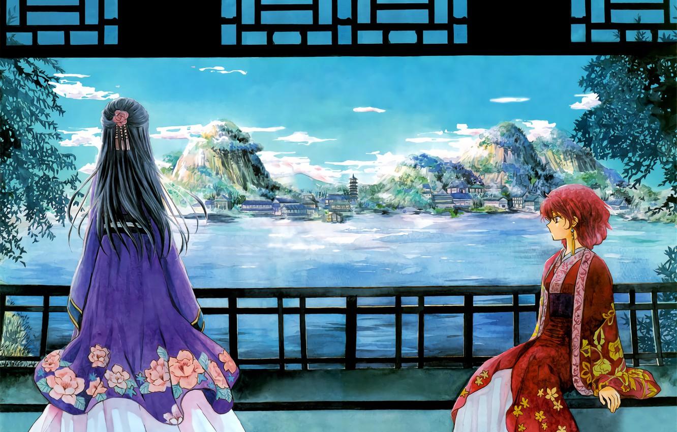 Wallpaper girl, nature, Dawn Yona, Akatsuki no Yona, Jon, Yona