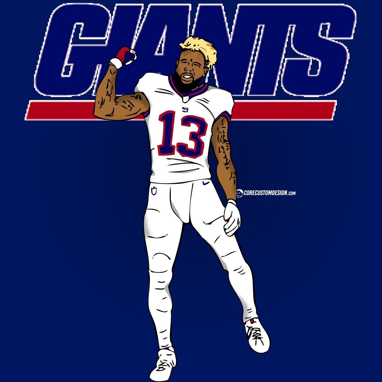 Odell Beckham Jr Cartoon Wallpapers - Wallpaper Cave