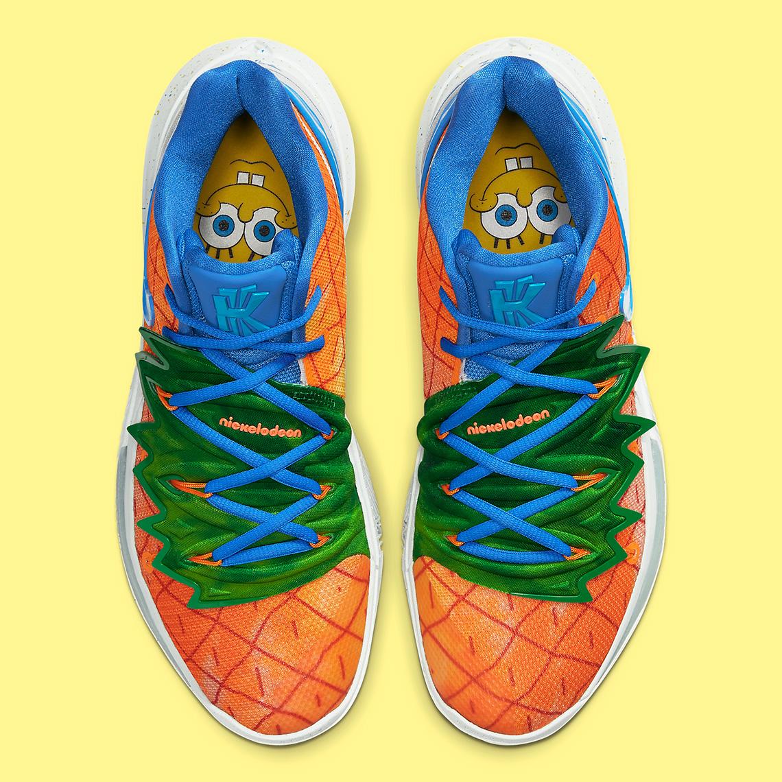 Spongebob Nike Kyrie 5 Pineapple House CJ6951 800 Store List