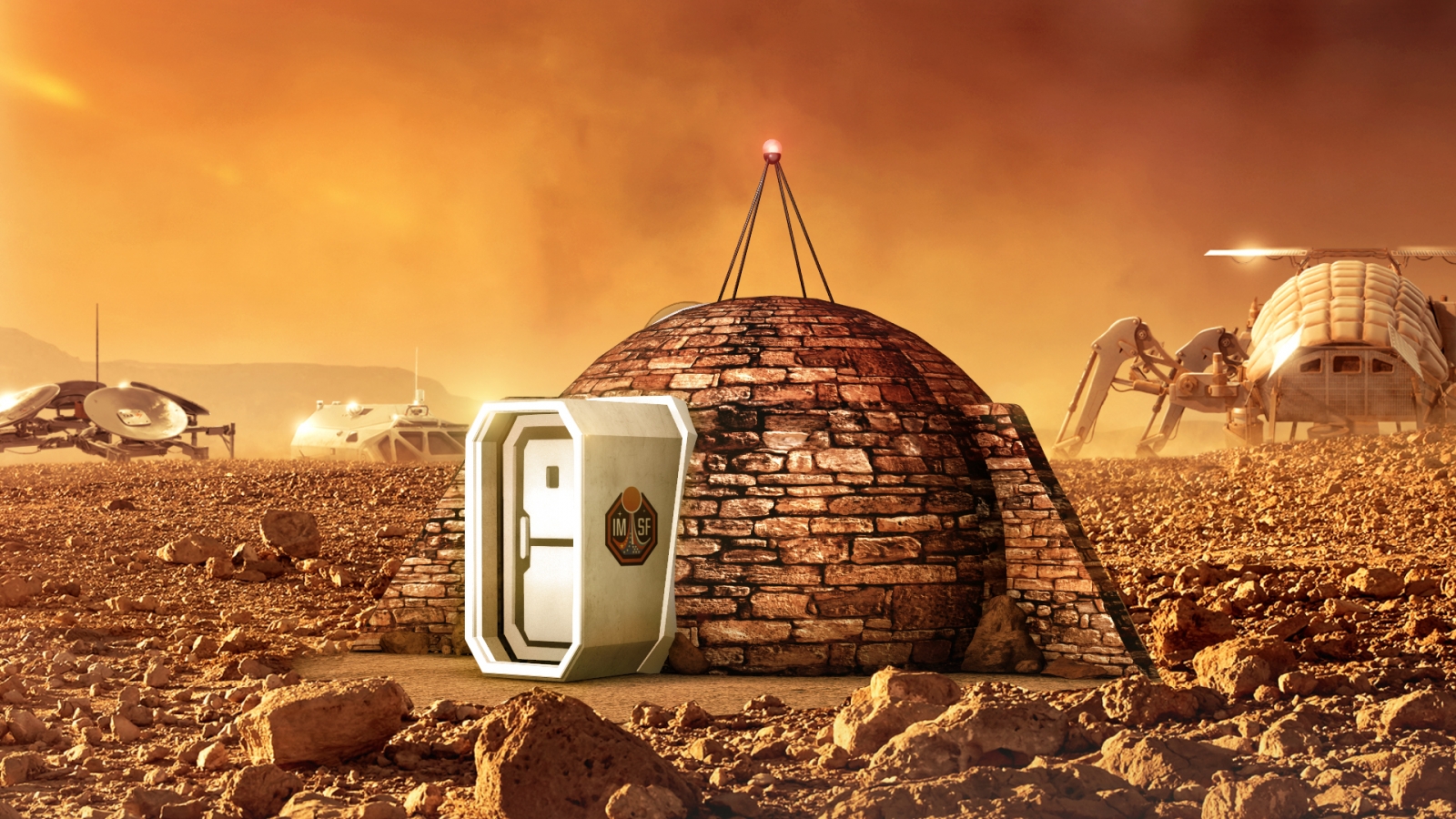 Life on Mars: First house on the Red Planet built at Royal