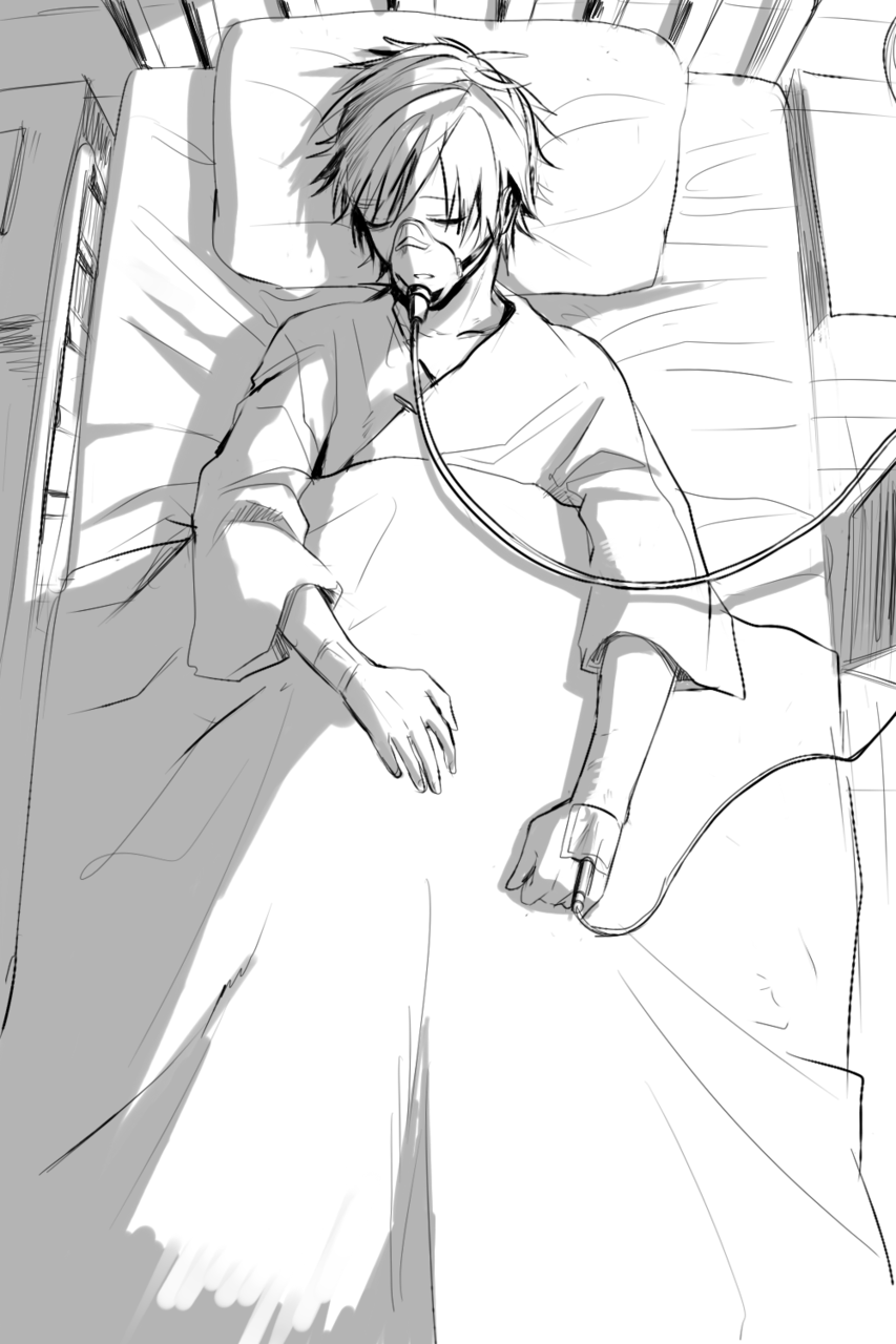image About Sad Anime On We Heart It Boy In Hospital