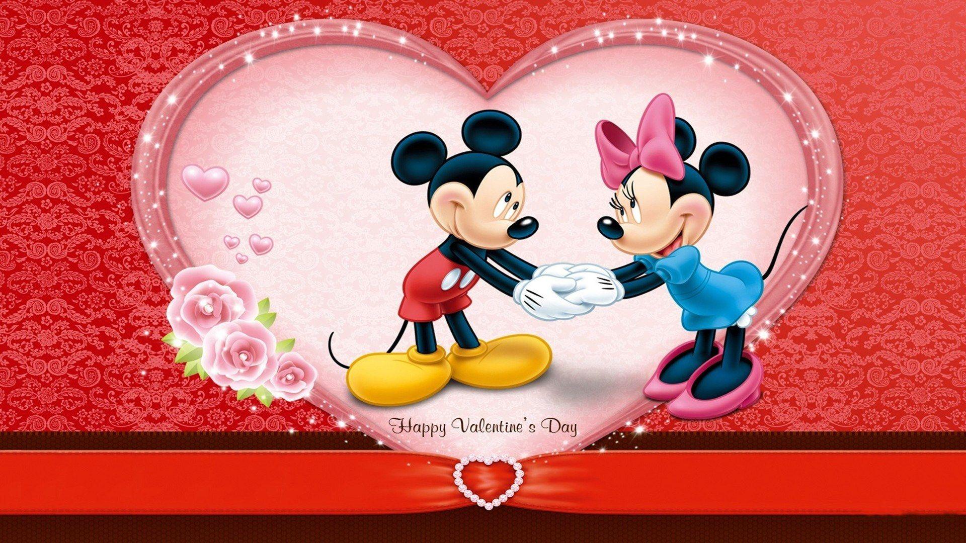 Best Wishes For Valentine's Day Kids Crafts. Best Valentines Day Wishes Wallpaper. Mickey mouse wallpaper, Valentines wallpaper, Disney valentines