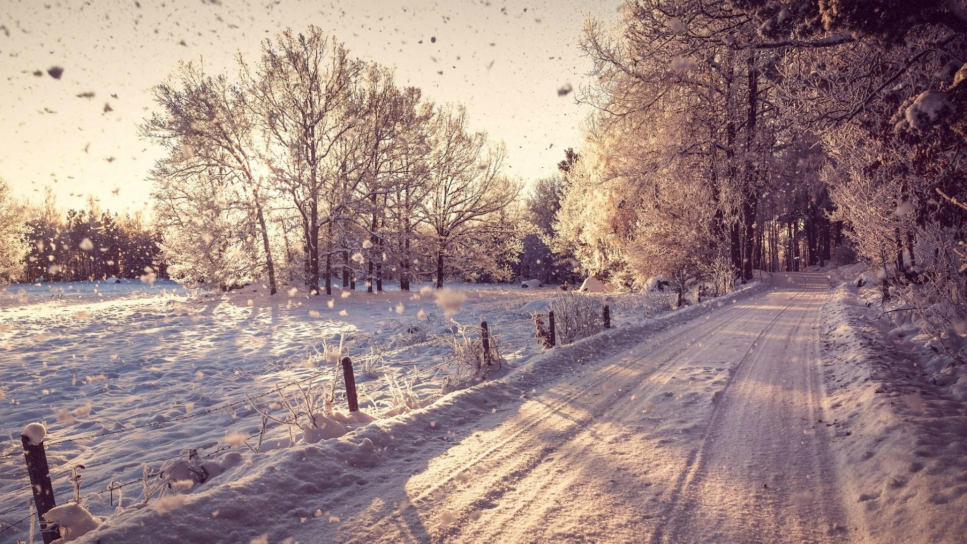 Free download Country Road In The Winter Nature Wallpaper Best HD