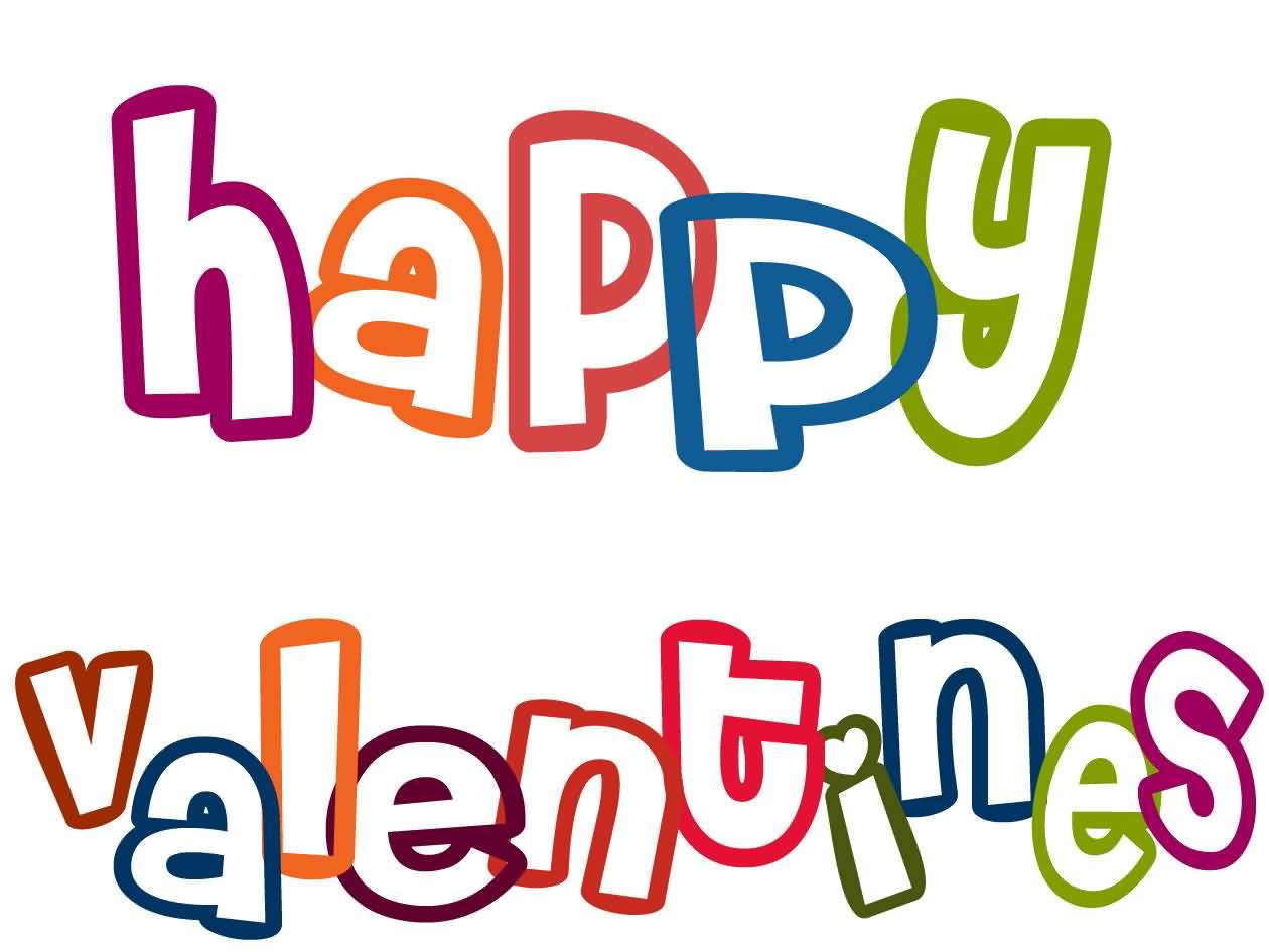 Library of happy valentine clip black and white png files