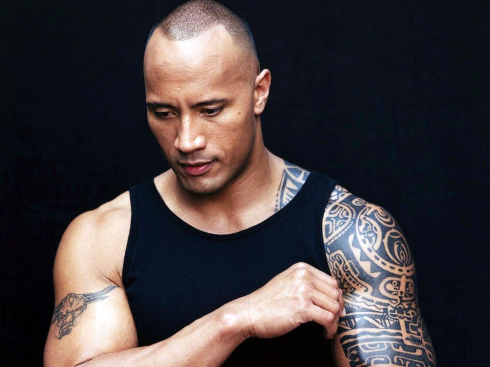 Popular New Tattoos: The Rock New Tattoo Wallpaper