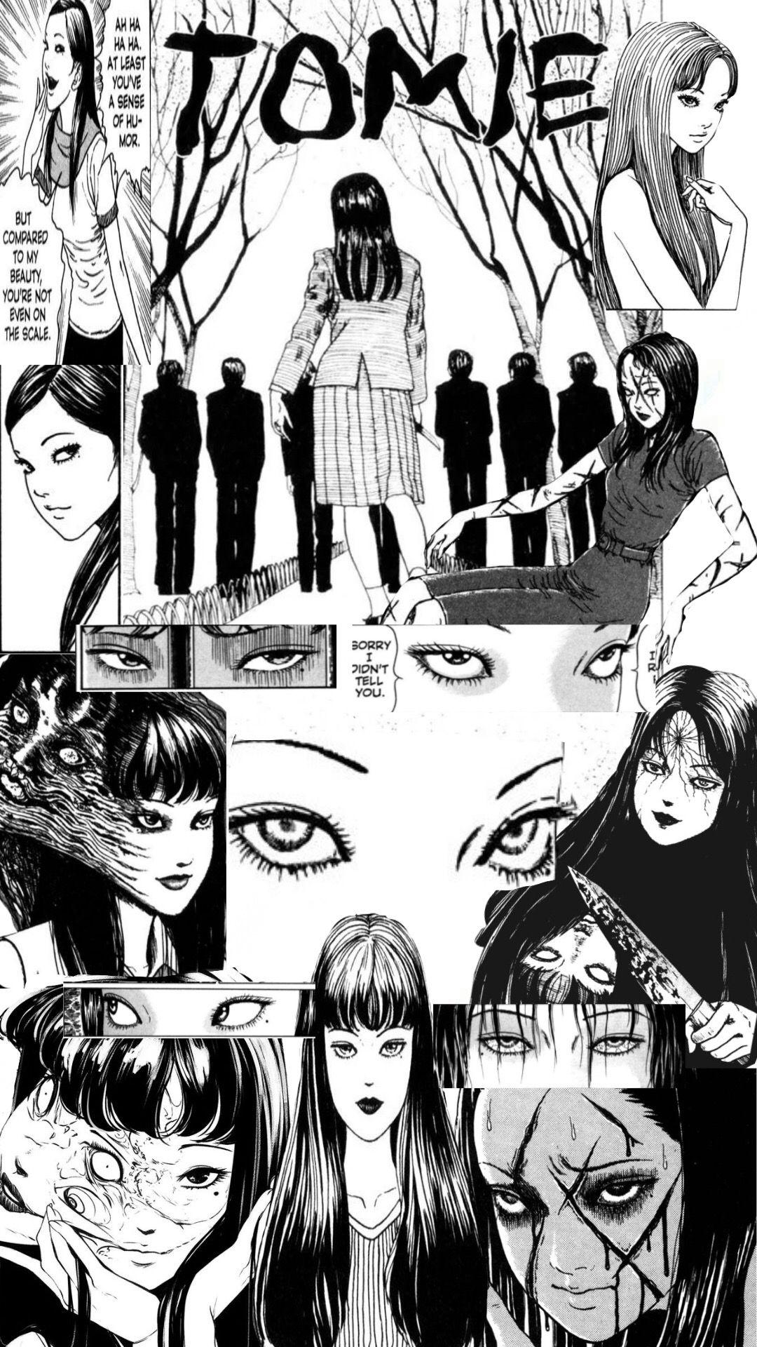 Tomie wallpaper. Japanese horror, Junji ito, Gothic anime