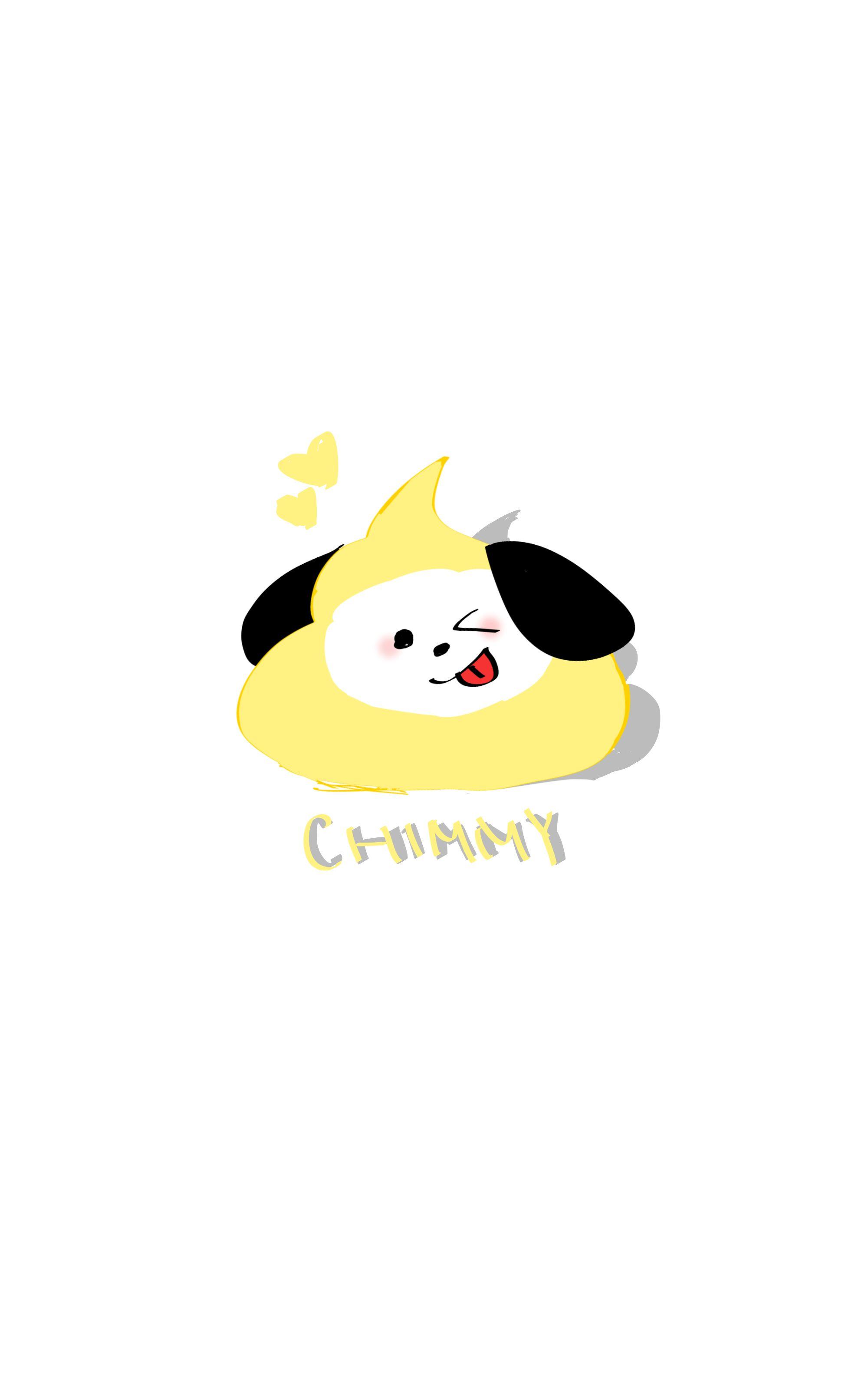 Icon Chimmy Character. A cute face cartoon. Suitable for smartphone  wallpaper, prints, poster, flyers, greeting card, ect. 11363186 Vector Art  at Vecteezy