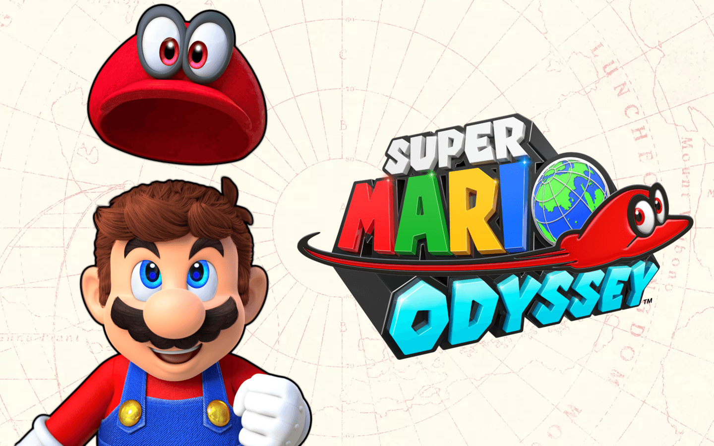 Here's another simple wallpaper! This time, it's Super Mario