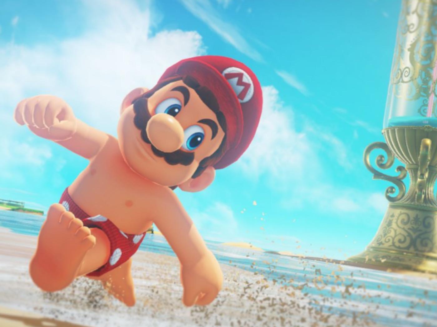 Shirtless Mario is another example of Nintendo trying to prove