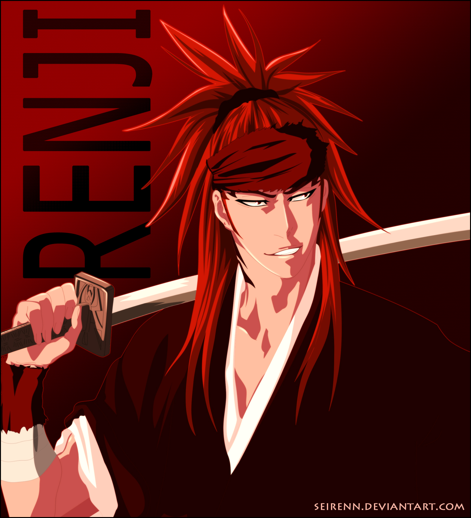 Papel De Parede De Renji Abarai Papel De Parede De Renji Abarai