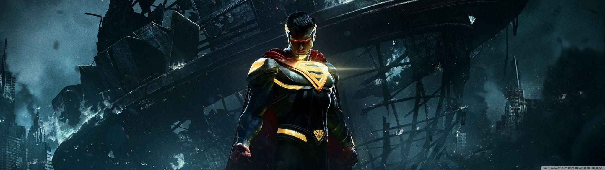 Superman Dual Screen Wallpaper Free Superman Dual Screen