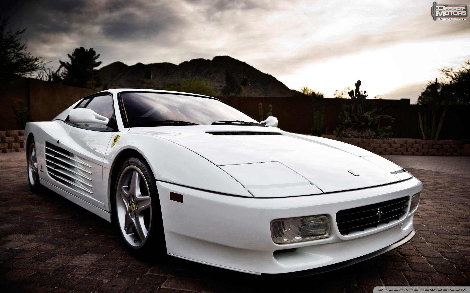 Ferrari 512 White Ferrari Testarossa Wallpaper HD