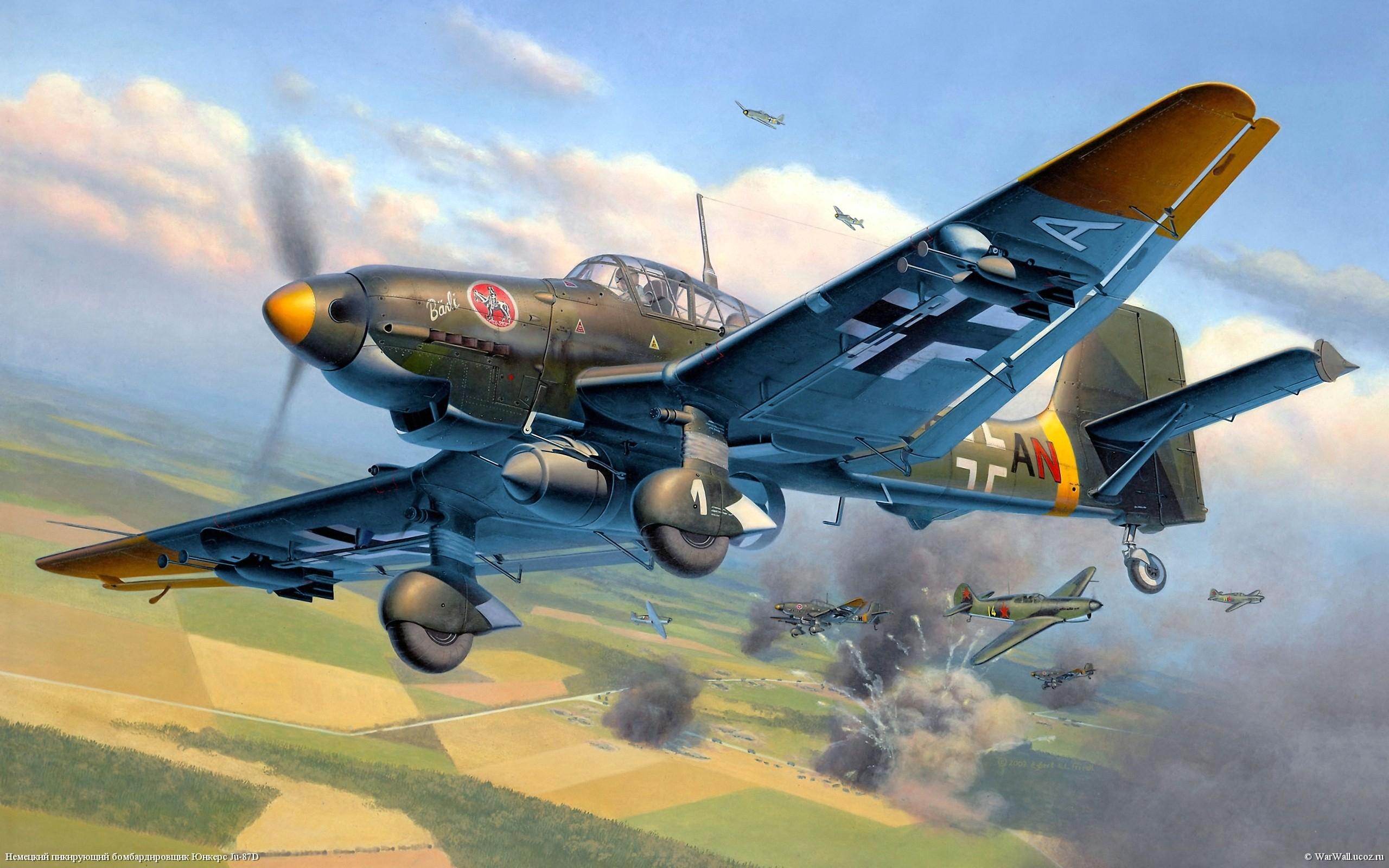Junkers Ju 87 HD Wallpaper and Background Image