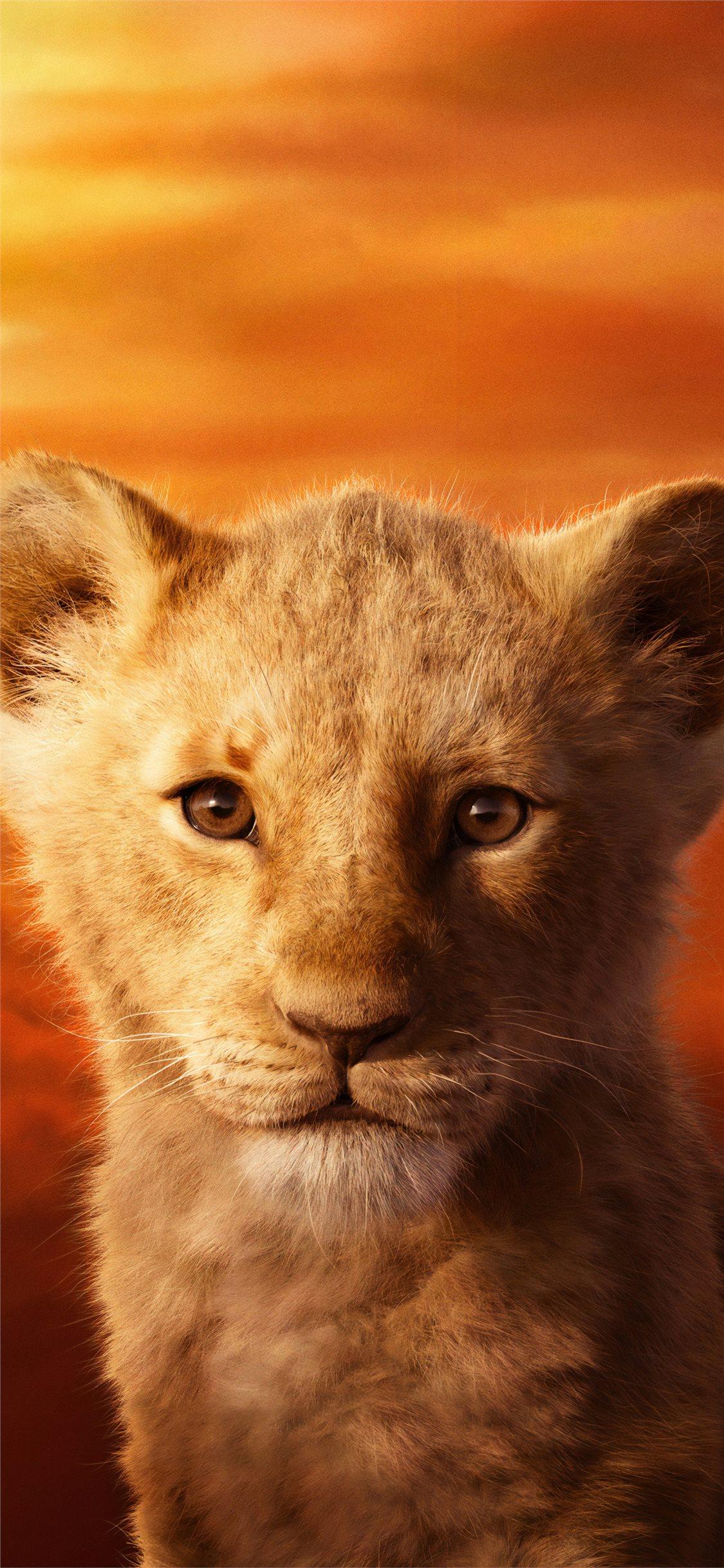 jd mccrary as simba the lion king 2019 4k iPhone X Wallpaper Free