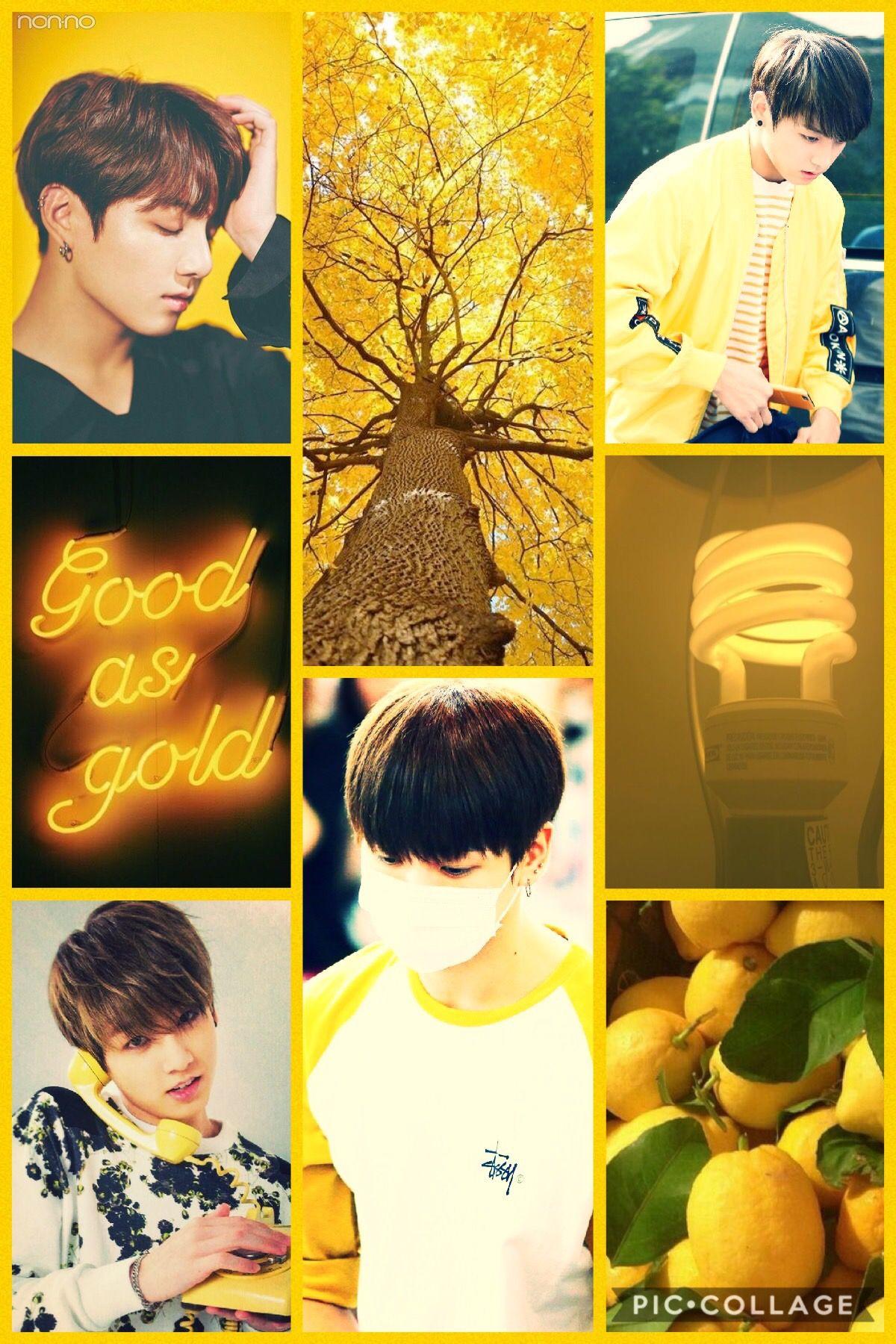 Yellow & Gold Jungkook