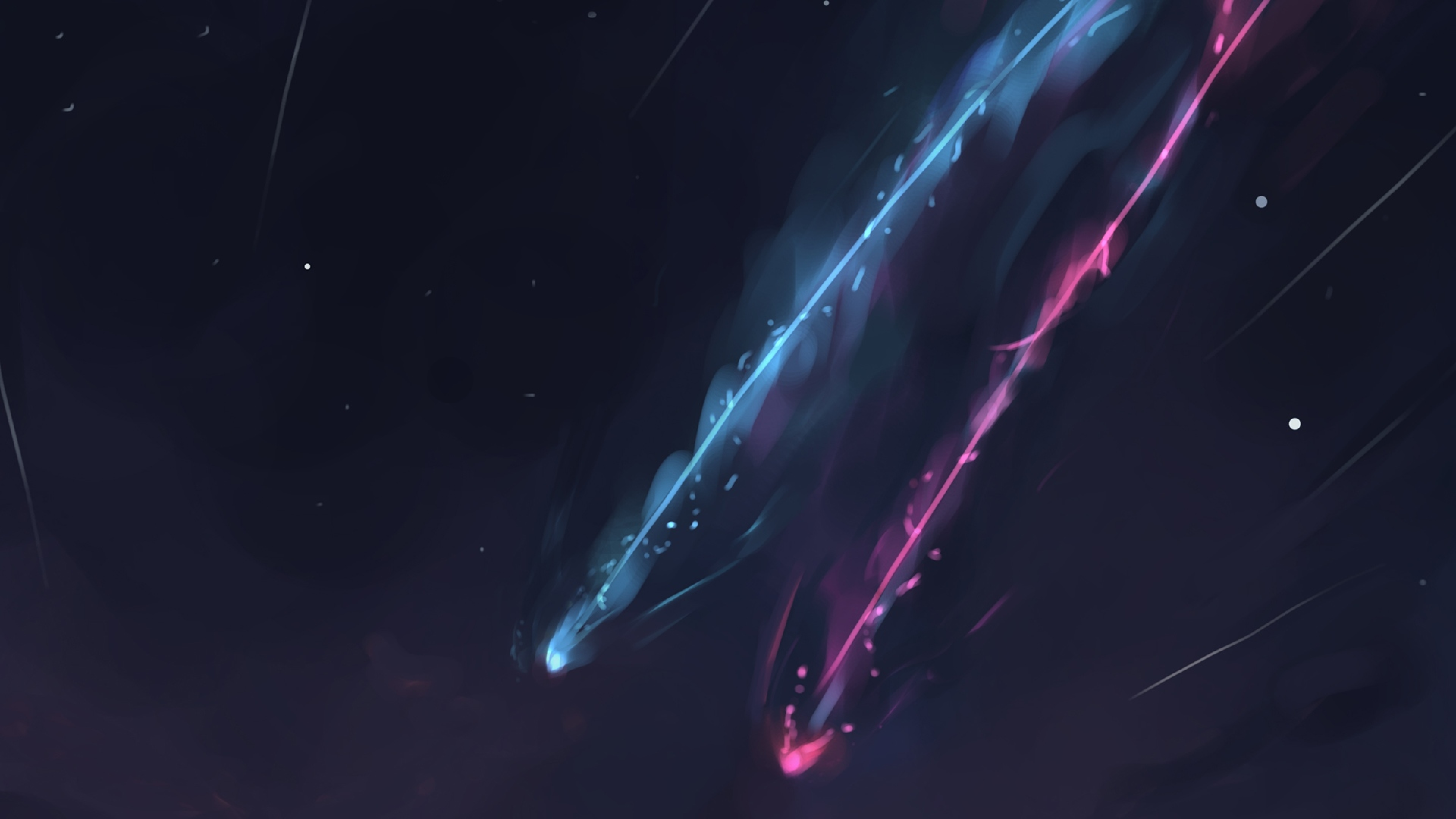 Your Name Anime Abstract Painting 8K Wallpaper, HD