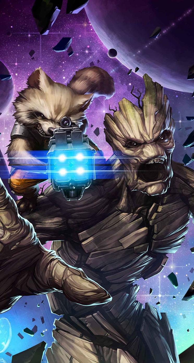 The iPhone Wallpaper Guardians Of The Galaxy