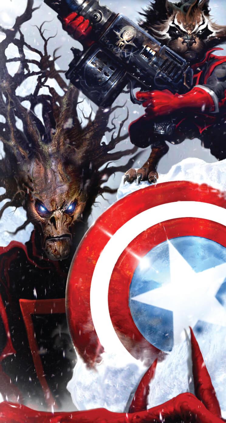 Guardians Of The Galaxy Iphone Wallpaper 7 Rocket Groot