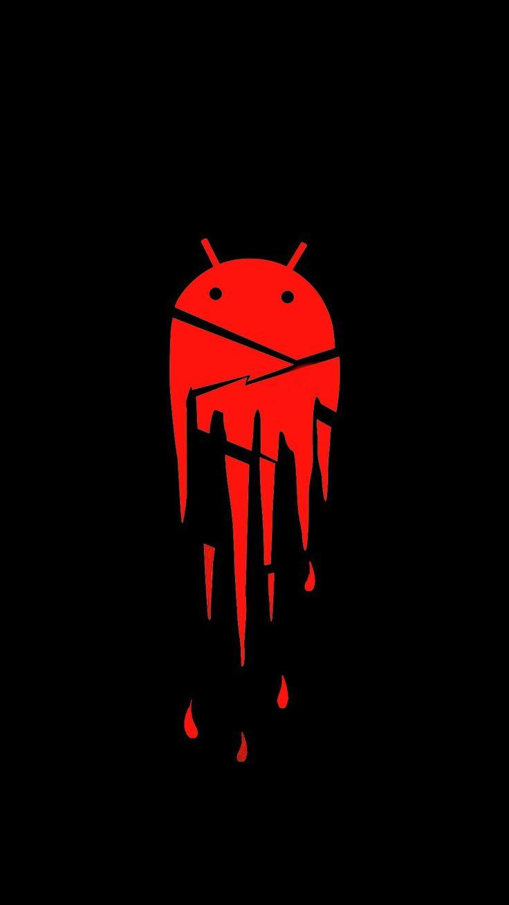 android logo red