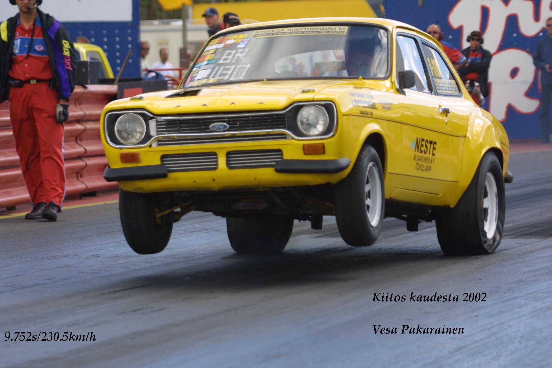Ford Escort 2000 Turbo Ic 1 4 Mile Drag Racing Timeslip Specs