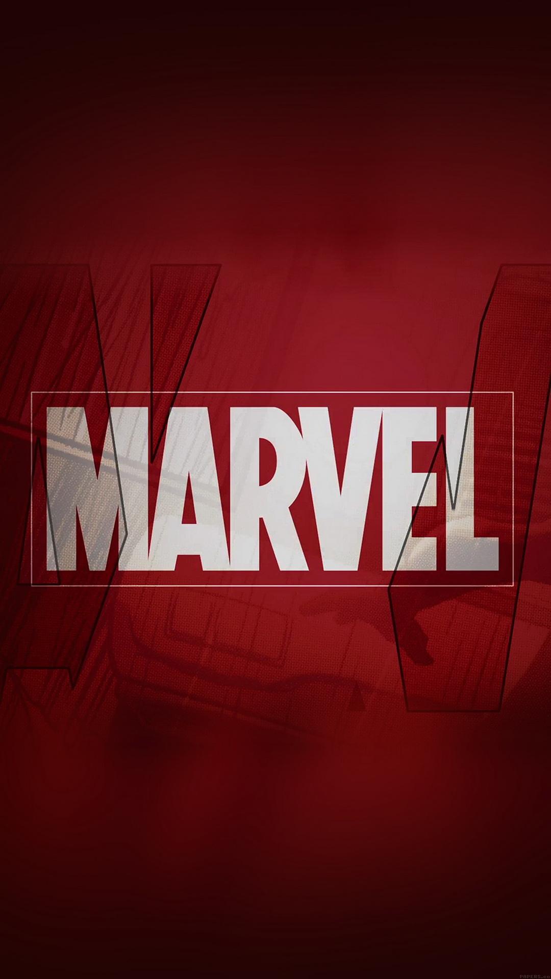 Marvel logo htc one wallpaper, free and easy to download
