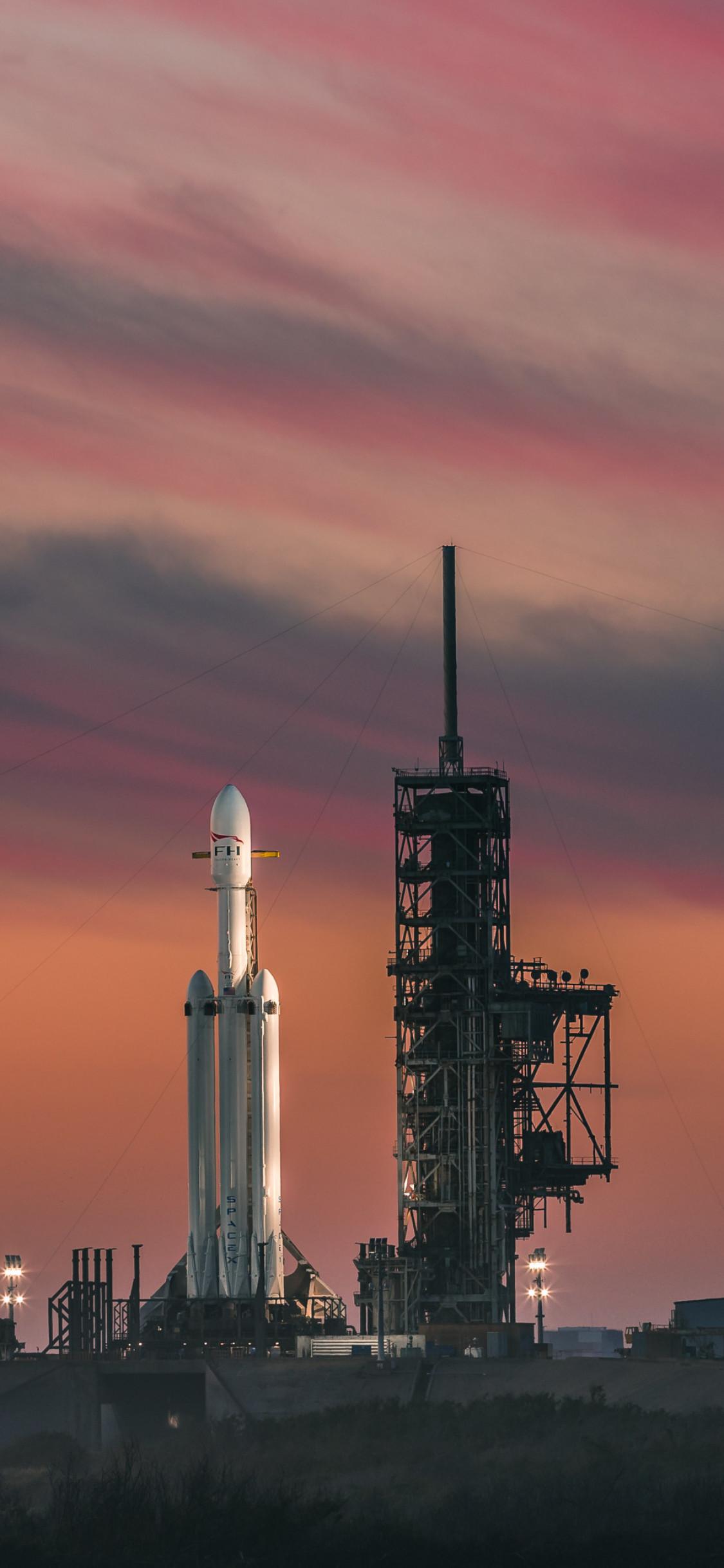 Falcon Heavy Space X iPhone XS, iPhone iPhone X HD 4k