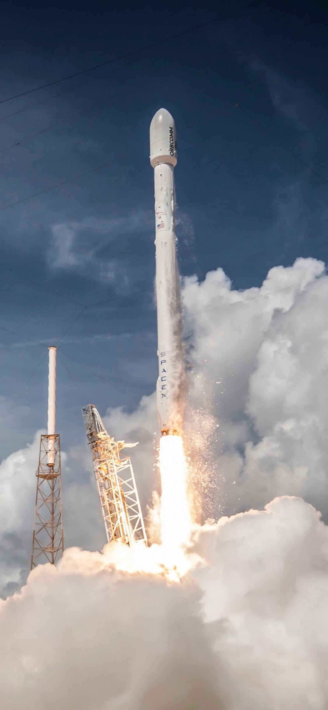 SpaceX iPhone X Wallpaper Download
