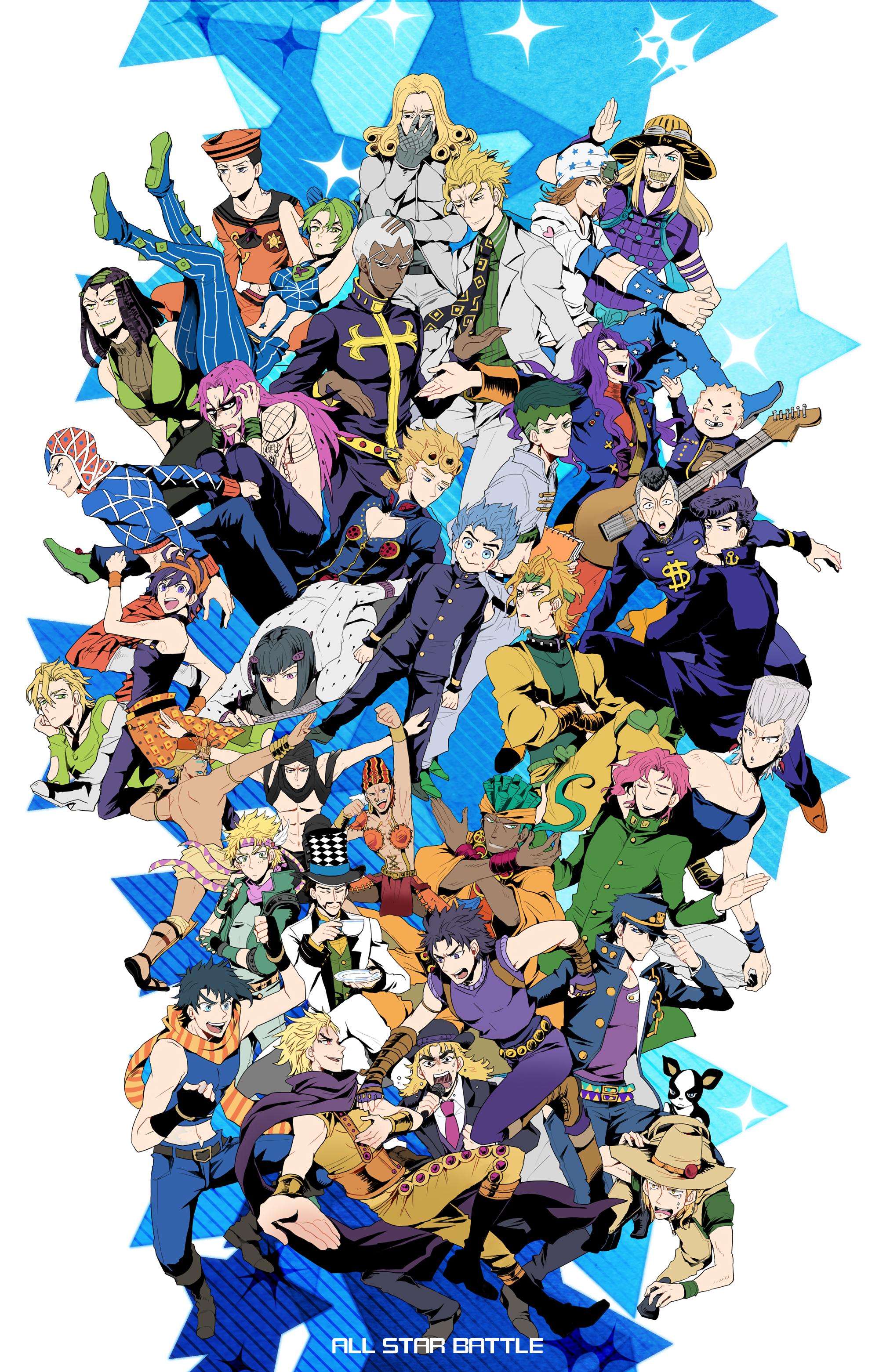 Stardust Crusaders, Mobile Wallpaper Anime Image Board