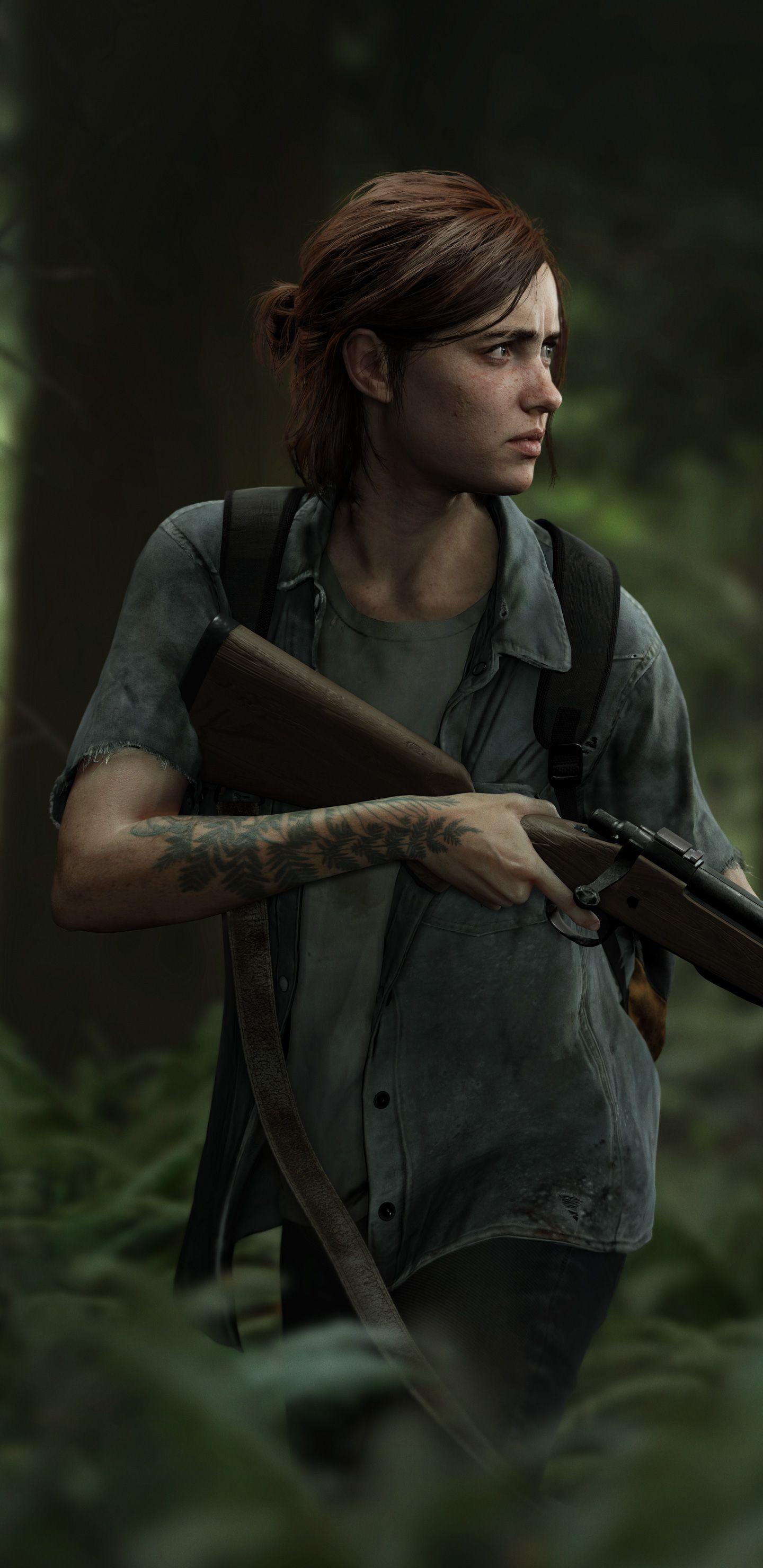 Free download Ellie from The Last of Us Part II 1440x2960 Music