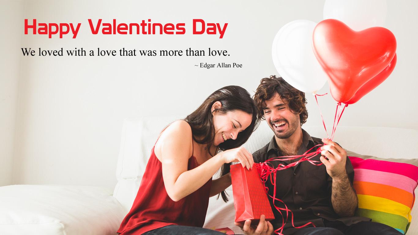 Happy Love Couple Wallpaper For Valentine, HD Wallpaper